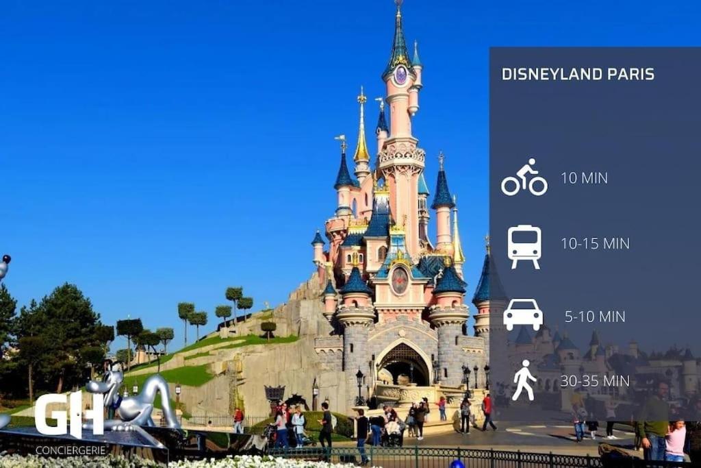 Le Cosyland - Studio Disneyland - Wifi Montevrain Bagian luar foto
